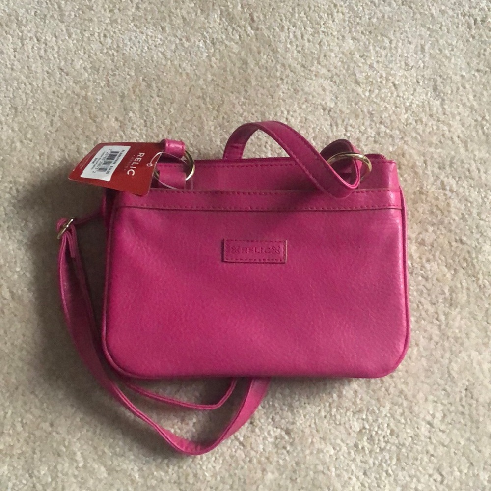 HOT PINK PURSE (NEVER USED)